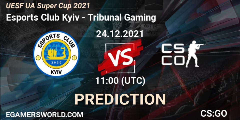 Esports Club Kyiv vs Tribunal Gaming: Betting TIp, Match Prediction. 24.12.2021 at 11:00. Counter-Strike (CS2), UESF Ukrainian Super Cup 2021