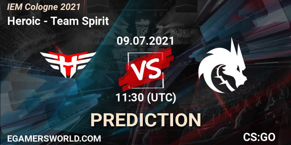 Heroic vs Team Spirit: Betting TIp, Match Prediction. 09.07.21. CS2 (CS:GO), IEM Cologne 2021