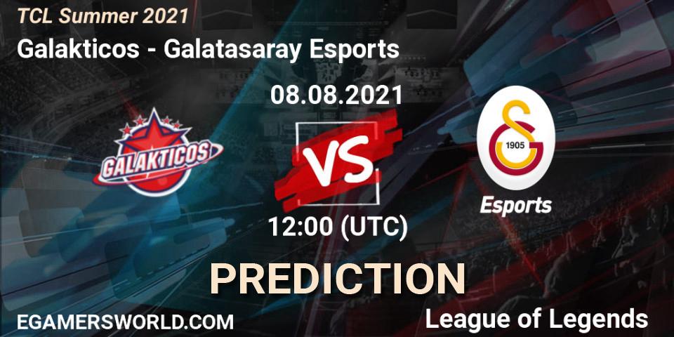 Galakticos vs Galatasaray Esports: Betting TIp, Match Prediction. 08.08.21. LoL, TCL Summer 2021