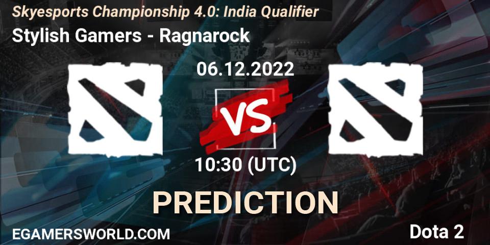 Stylish Gamers vs Ragnarock: Betting TIp, Match Prediction. 06.12.2022 at 10:13. Dota 2, Skyesports Championship 4.0: India Qualifier