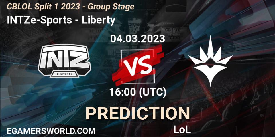 INTZ e-Sports vs Liberty: Betting TIp, Match Prediction. 04.03.23. LoL, CBLOL Split 1 2023 - Group Stage