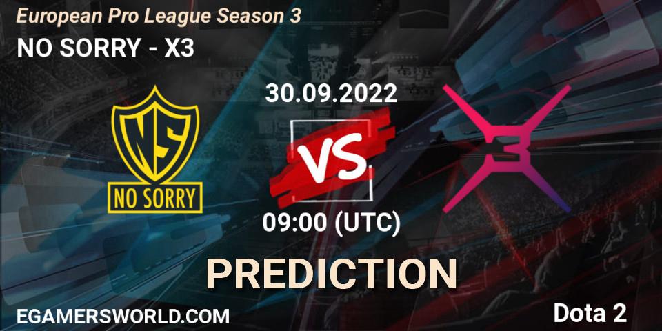 Team Unique vs X3: Betting TIp, Match Prediction. 30.09.22. Dota 2, European Pro League Season 3 