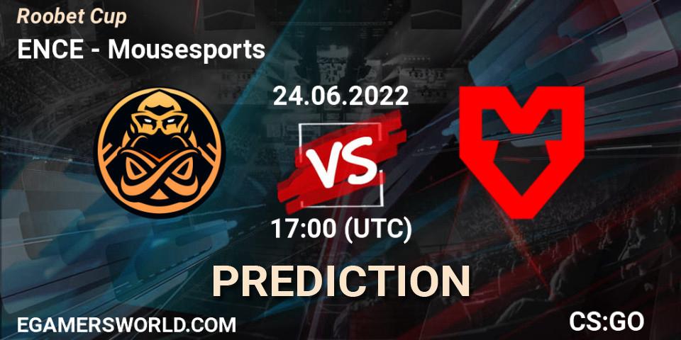ENCE vs Mousesports: Betting TIp, Match Prediction. 24.06.22. CS2 (CS:GO), Roobet Cup