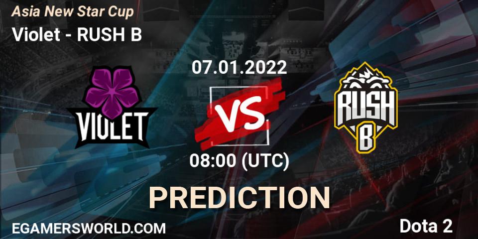 Violet vs Phoenix Gaming: Betting TIp, Match Prediction. 07.01.2022 at 11:00. Dota 2, Asia New Star Cup