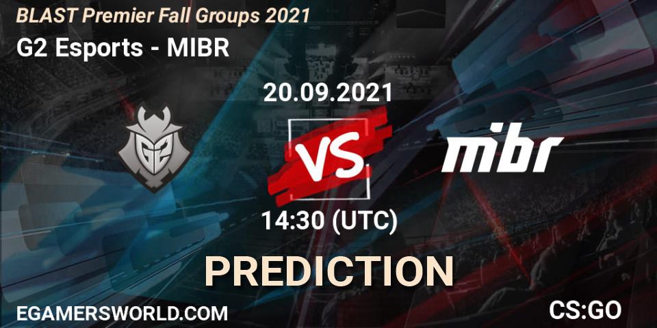 G2 Esports vs MIBR: Betting TIp, Match Prediction. 20.09.21. CS2 (CS:GO), BLAST Premier Fall Groups 2021