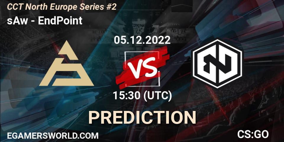 sAw vs EndPoint: Betting TIp, Match Prediction. 05.12.22. CS2 (CS:GO), CCT North Europe Series #2