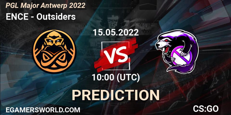 ENCE vs Outsiders: Betting TIp, Match Prediction. 15.05.2022 at 10:00. Counter-Strike (CS2), PGL Major Antwerp 2022