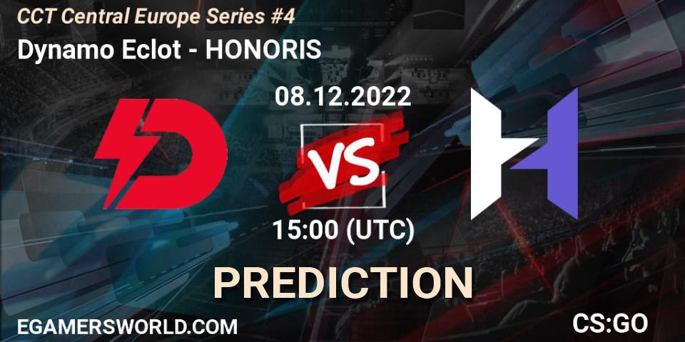 Dynamo Eclot vs HONORIS: Betting TIp, Match Prediction. 08.12.22. CS2 (CS:GO), CCT Central Europe Series #4