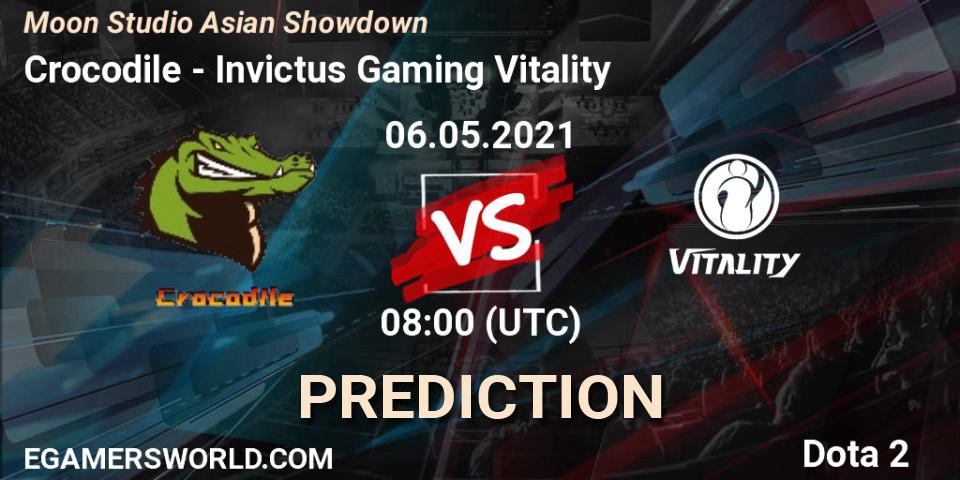 Crocodile vs Invictus Gaming Vitality: Betting TIp, Match Prediction. 06.05.2021 at 08:42. Dota 2, Moon Studio Asian Showdown