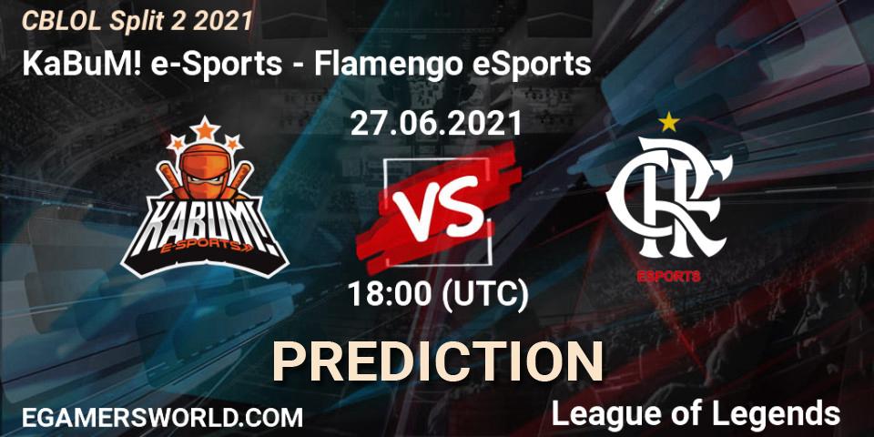 KaBuM! e-Sports vs Flamengo eSports: Betting TIp, Match Prediction. 27.06.21. LoL, CBLOL Split 2 2021