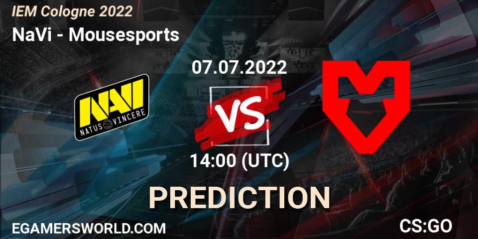 NaVi vs Mousesports: Betting TIp, Match Prediction. 07.07.22. CS2 (CS:GO), IEM Cologne 2022