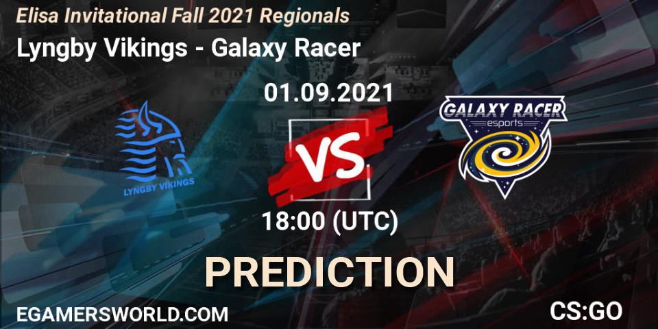 Lyngby Vikings vs Galaxy Racer: Betting TIp, Match Prediction. 01.09.2021 at 18:00. Counter-Strike (CS2), Elisa Invitational Fall 2021 Regionals