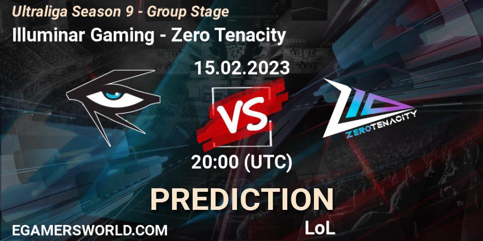 Illuminar Gaming vs Zero Tenacity: Betting TIp, Match Prediction. 21.02.23. LoL, Ultraliga Season 9 - Group Stage