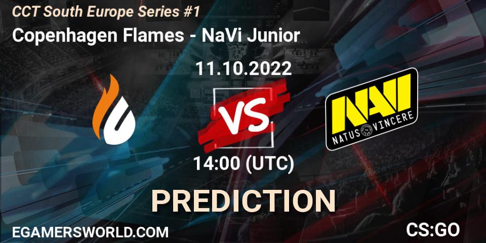 Copenhagen Flames vs NaVi Junior: Betting TIp, Match Prediction. 11.10.2022 at 14:10. Counter-Strike (CS2), CCT South Europe Series #1