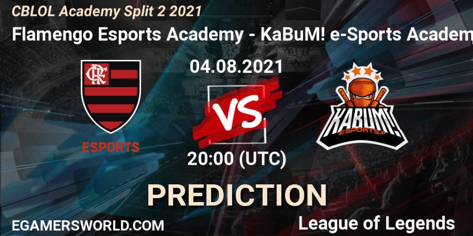 Flamengo Esports Academy vs KaBuM! Academy: Betting TIp, Match Prediction. 04.08.2021 at 20:00. LoL, CBLOL Academy Split 2 2021