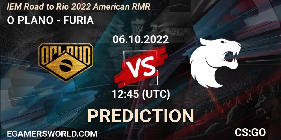 O PLANO vs FURIA: Betting TIp, Match Prediction. 06.10.2022 at 12:50. Counter-Strike (CS2), IEM Road to Rio 2022 American RMR