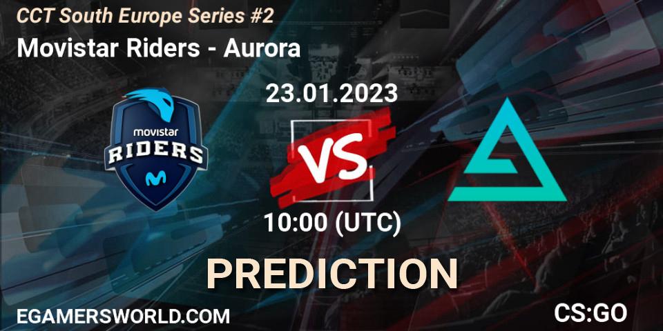 Movistar Riders vs Aurora: Betting TIp, Match Prediction. 23.01.23. CS2 (CS:GO), CCT South Europe Series #2