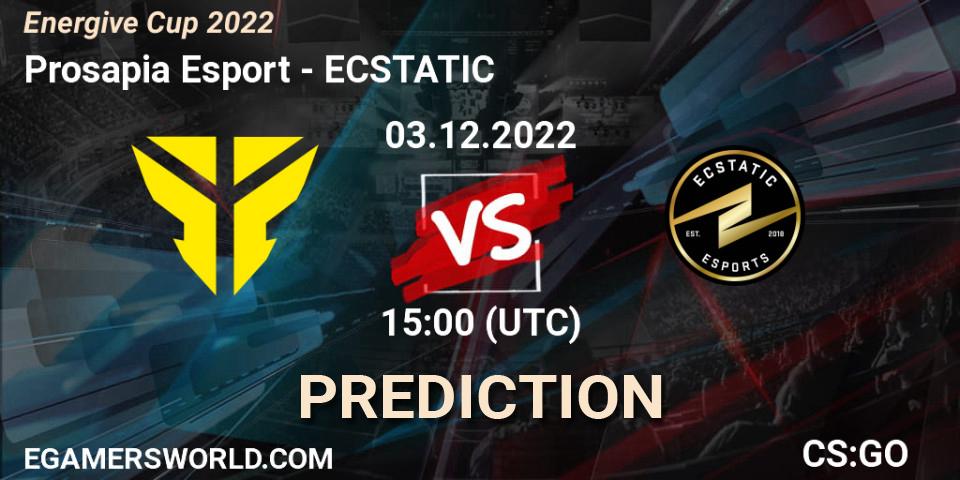 Prosapia Esport vs ECSTATIC: Betting TIp, Match Prediction. 03.12.22. CS2 (CS:GO), Energive Cup 2022