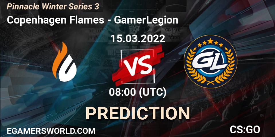 Copenhagen Flames vs GamerLegion: Betting TIp, Match Prediction. 15.03.22. CS2 (CS:GO), Pinnacle Winter Series 3