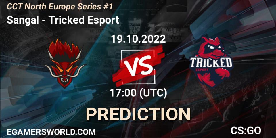 Sangal vs Tricked Esport: Betting TIp, Match Prediction. 19.10.2022 at 17:00. Counter-Strike (CS2), CCT North Europe Series #1