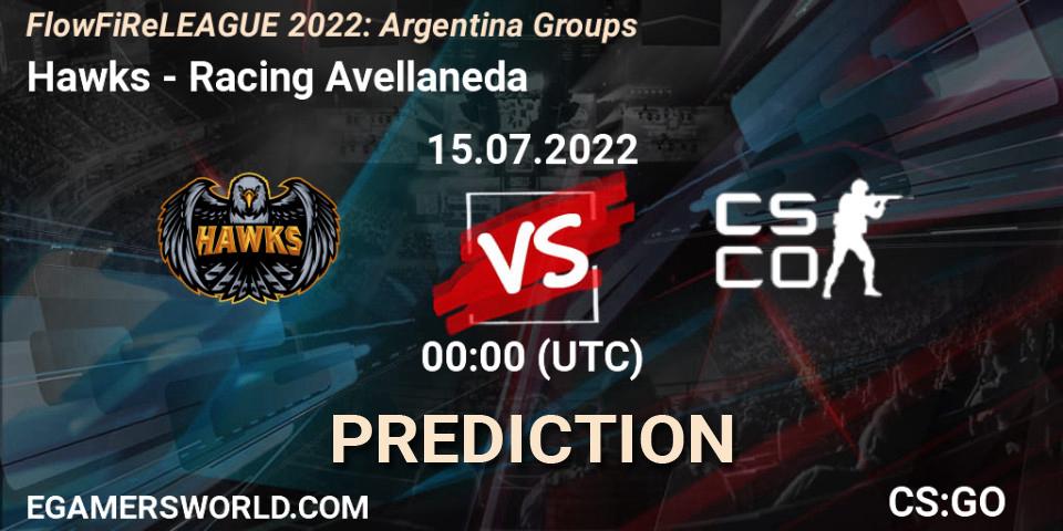 Hawks vs Racing Avellaneda: Betting TIp, Match Prediction. 14.07.22. CS2 (CS:GO), FlowFiReLEAGUE 2022: Argentina Groups