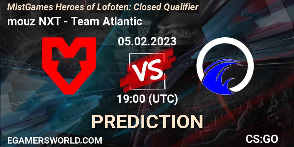 mouz NXT vs Team Atlantic: Betting TIp, Match Prediction. 05.02.23. CS2 (CS:GO), MistGames Heroes of Lofoten: Closed Qualifier