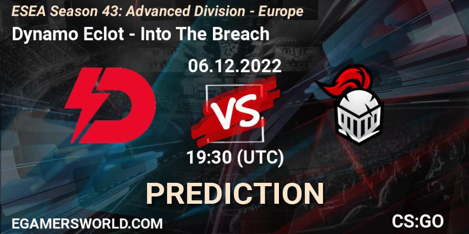Dynamo Eclot vs Into The Breach: Betting TIp, Match Prediction. 07.12.22. CS2 (CS:GO), ESEA Season 43: Advanced Division - Europe