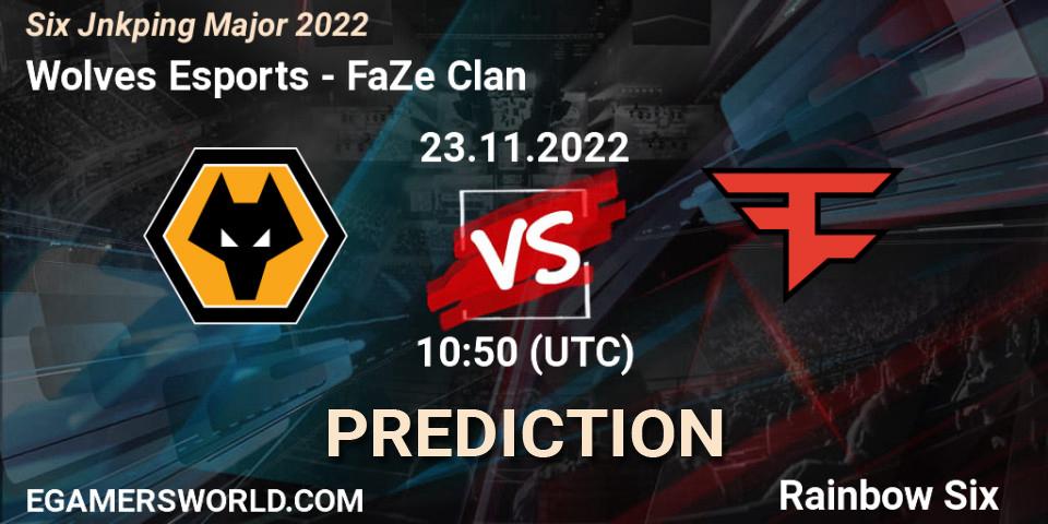 Wolves Esports vs FaZe Clan: Betting TIp, Match Prediction. 23.11.22. Rainbow Six, Six Jönköping Major 2022