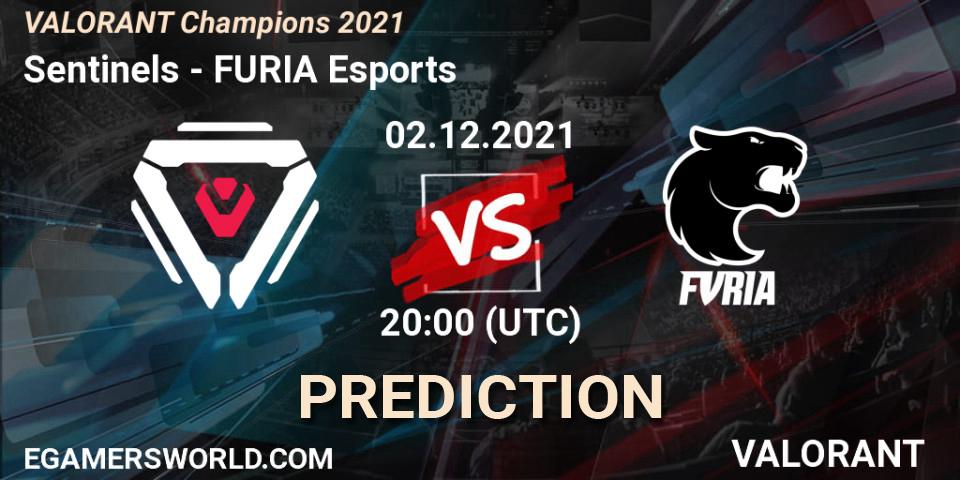 Sentinels vs FURIA Esports: Betting TIp, Match Prediction. 02.12.21. VALORANT, VALORANT Champions 2021