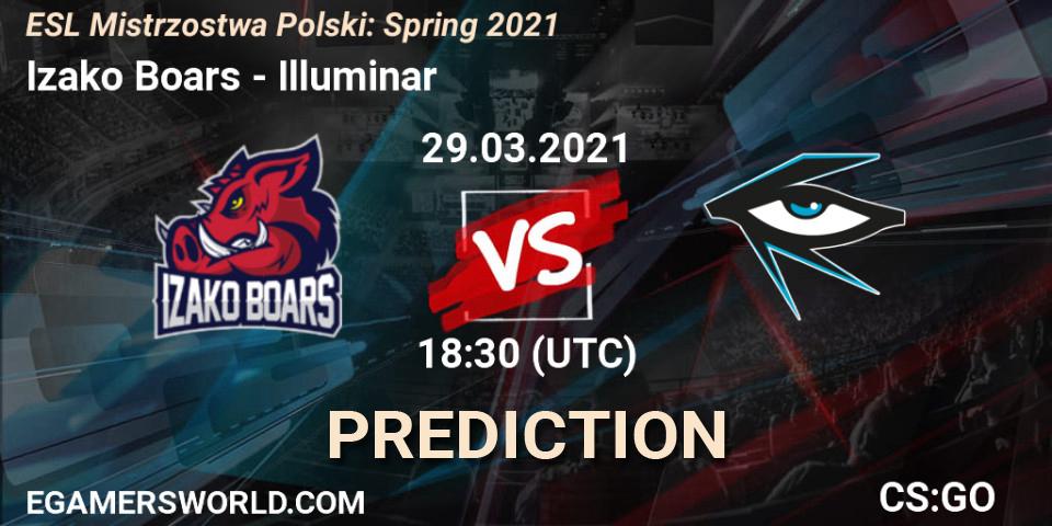 Izako Boars vs Illuminar: Betting TIp, Match Prediction. 29.03.21. CS2 (CS:GO), ESL Mistrzostwa Polski: Spring 2021