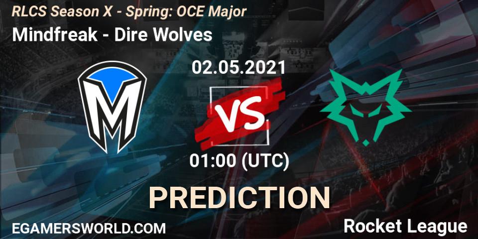 Mindfreak vs Dire Wolves: Betting TIp, Match Prediction. 02.05.2021 at 00:45. Rocket League, RLCS Season X - Spring: OCE Major