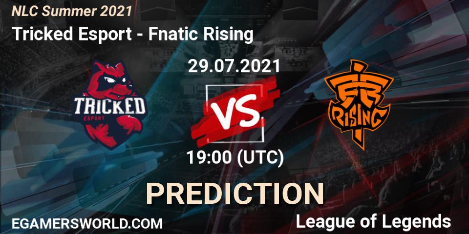 Tricked Esport vs Fnatic Rising: Betting TIp, Match Prediction. 29.07.21. LoL, NLC Summer 2021