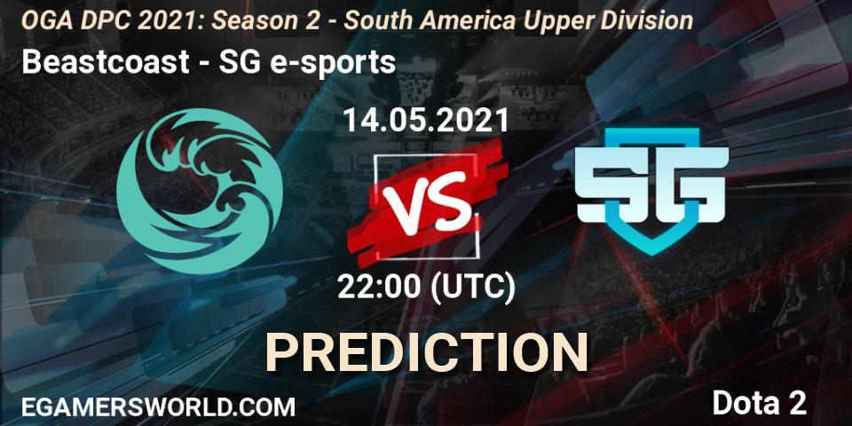 Beastcoast vs SG e-sports: Betting TIp, Match Prediction. 14.05.2021 at 22:00. Dota 2, OGA DPC 2021: Season 2 - South America Upper Division
