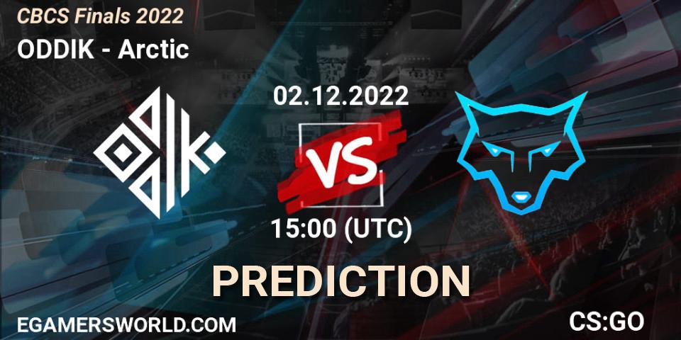 ODDIK vs Arctic: Betting TIp, Match Prediction. 02.12.22. CS2 (CS:GO), CBCS Finals 2022