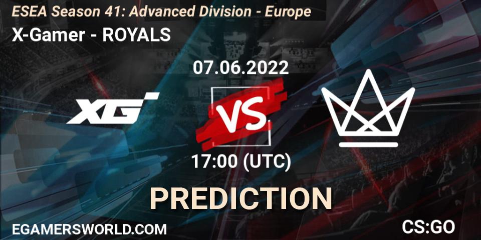 X-Gamer vs ROYALS: Betting TIp, Match Prediction. 07.06.22. CS2 (CS:GO), ESEA Season 41: Advanced Division - Europe