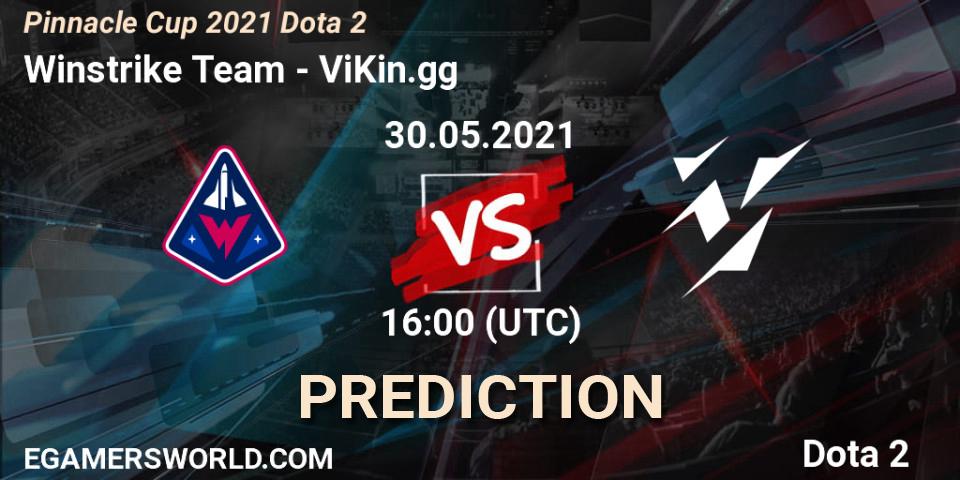 Winstrike Team vs ViKin.gg: Betting TIp, Match Prediction. 30.05.21. Dota 2, Pinnacle Cup 2021 Dota 2