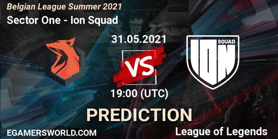 Sector One vs Ion Squad: Betting TIp, Match Prediction. 31.05.2021 at 19:00. LoL, Belgian League Summer 2021