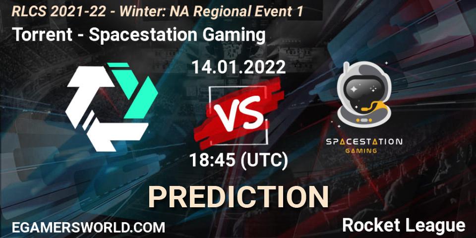 Torrent vs Spacestation Gaming: Betting TIp, Match Prediction. 14.01.2022 at 18:45. Rocket League, RLCS 2021-22 - Winter: NA Regional Event 1