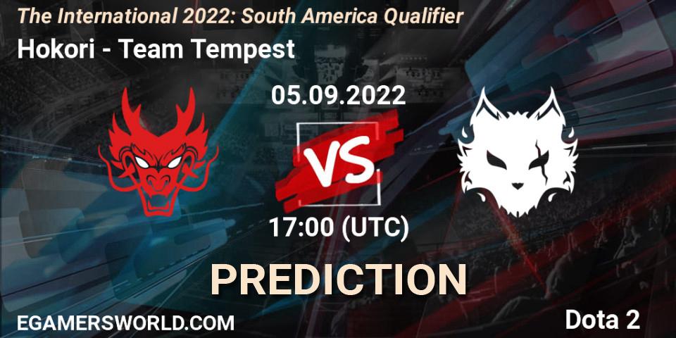 Hokori vs Team Tempest: Betting TIp, Match Prediction. 05.09.22. Dota 2, The International 2022: South America Qualifier