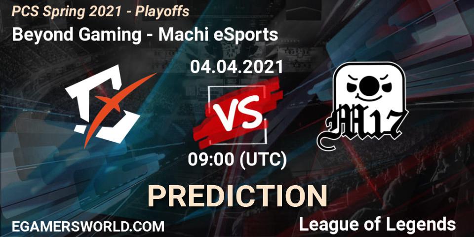 Beyond Gaming vs Machi eSports: Betting TIp, Match Prediction. 04.04.21. LoL, PCS Spring 2021 - Playoffs