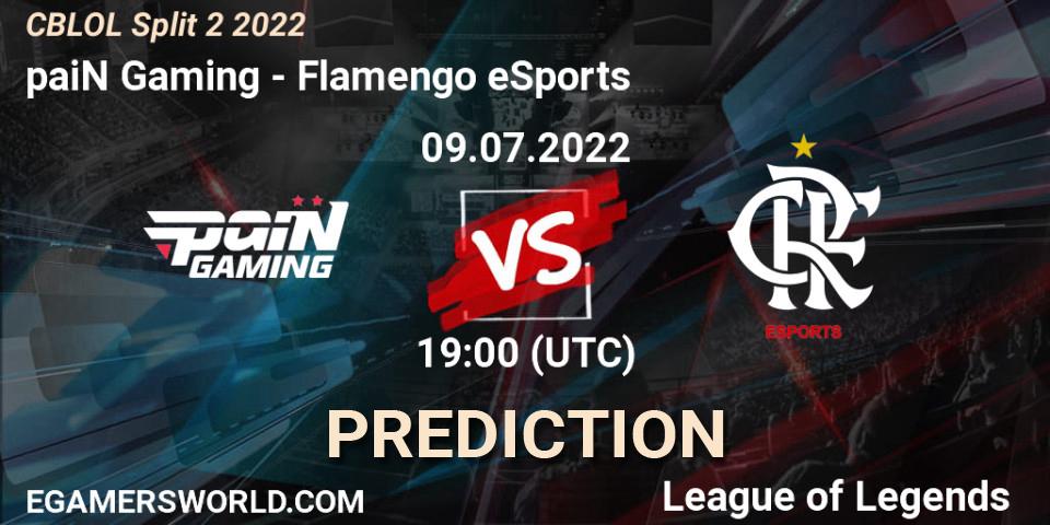 paiN Gaming vs Flamengo eSports: Betting TIp, Match Prediction. 09.07.22. LoL, CBLOL Split 2 2022