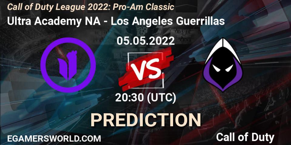 Ultra Academy NA vs Los Angeles Guerrillas: Betting TIp, Match Prediction. 05.05.2022 at 20:30. Call of Duty, Call of Duty League 2022: Pro-Am Classic