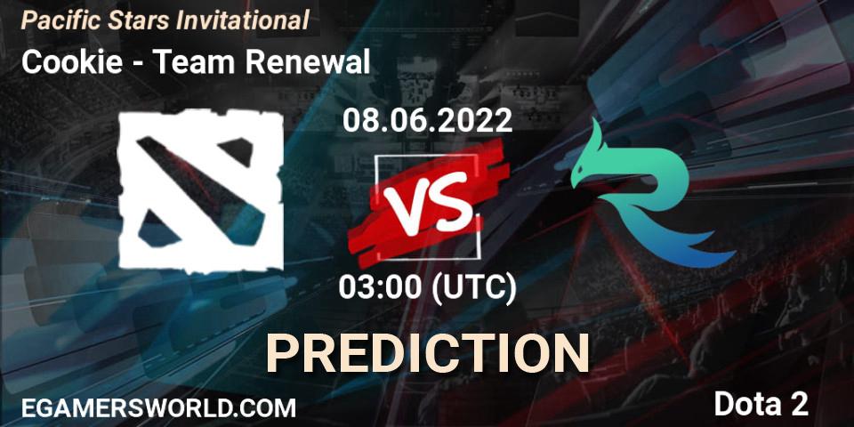Cookie vs Team Renewal: Betting TIp, Match Prediction. 08.06.2022 at 03:00. Dota 2, Pacific Stars Invitational