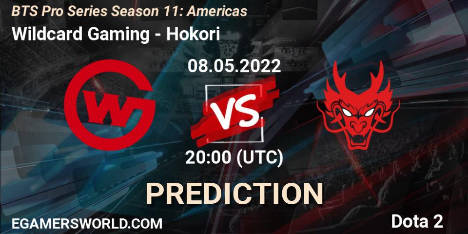 Wildcard Gaming vs Hokori: Betting TIp, Match Prediction. 03.05.22. Dota 2, BTS Pro Series Season 11: Americas