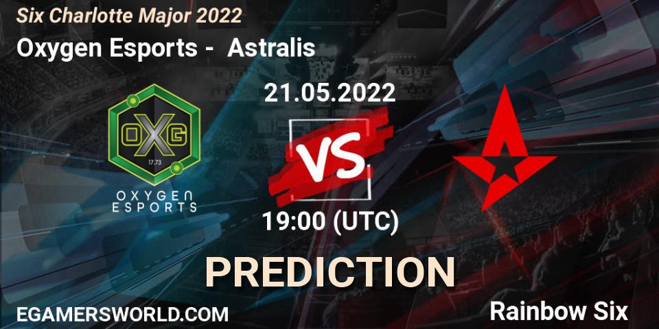 Oxygen Esports vs Astralis: Betting TIp, Match Prediction. 21.05.2022 at 19:00. Rainbow Six, Six Charlotte Major 2022