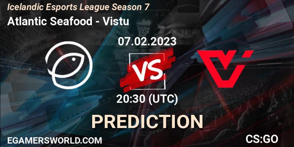 Atlantic Seafood vs Viðstöðu: Betting TIp, Match Prediction. 07.02.23. CS2 (CS:GO), Icelandic Esports League Season 7