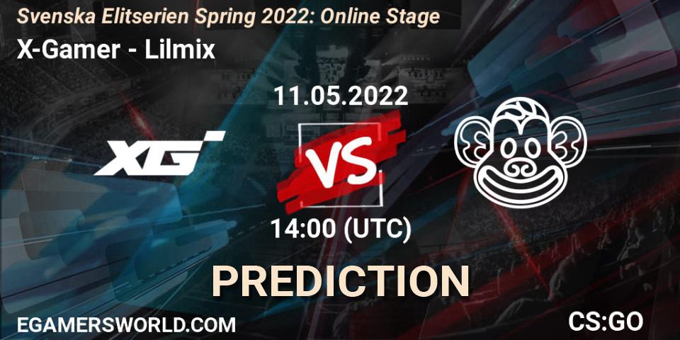 X-Gamer vs Lilmix: Betting TIp, Match Prediction. 11.05.22. CS2 (CS:GO), Svenska Elitserien Spring 2022: Online Stage
