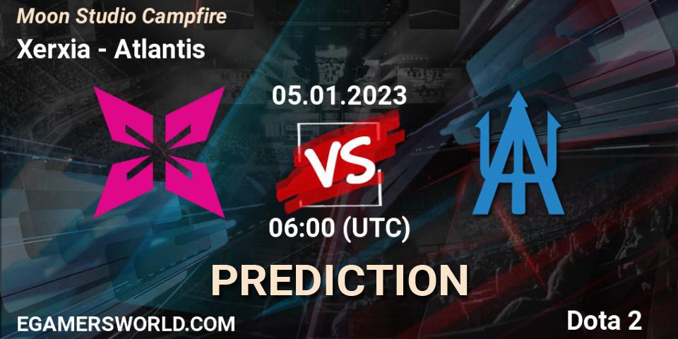 Xerxia vs Atlantis: Betting TIp, Match Prediction. 05.01.23. Dota 2, Moon Studio Campfire