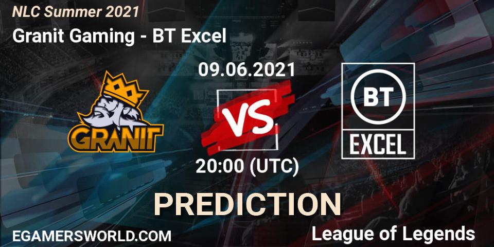 Granit Gaming vs BT Excel: Betting TIp, Match Prediction. 09.06.21. LoL, NLC Summer 2021