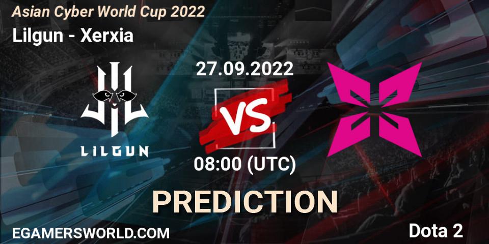 Positive Vibes vs Xerxia: Betting TIp, Match Prediction. 27.09.2022 at 06:00. Dota 2, Asian Cyber World Cup 2022